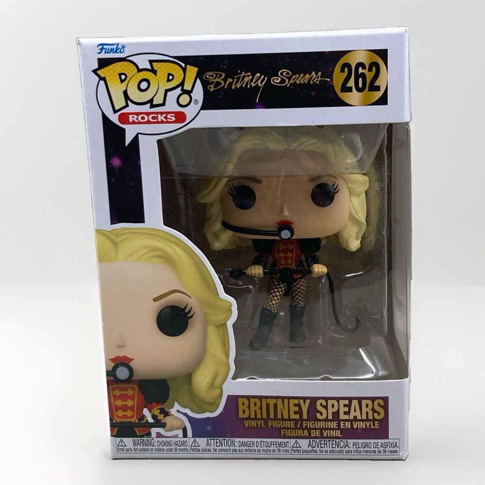 Britney Spears #262 - Britney Spears Circus - Funko Pop! Rocks Figure Toy